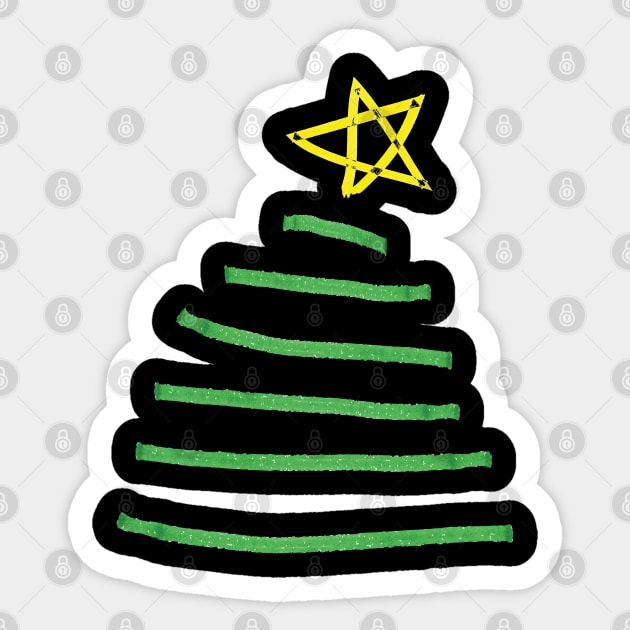 Christmas tree Sticker by CindyS